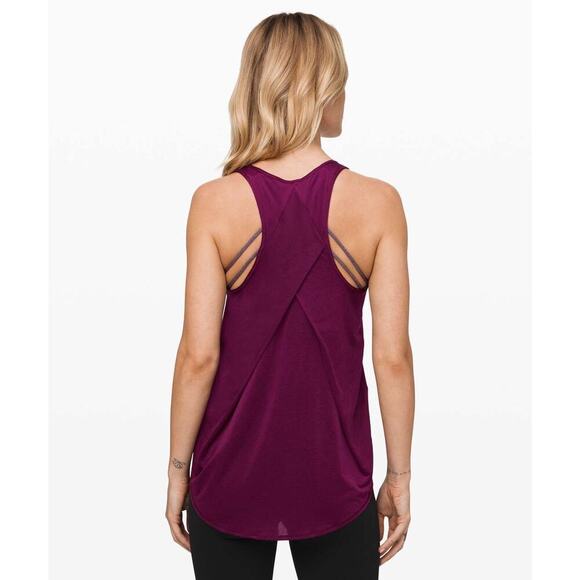 Lululemon Essential Tank Pleated Jersey Size 6 - Picture 1 of 6